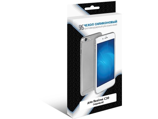 Чехол DF для Realme C30/Narzo 50i Prime rmCase-18 (black)